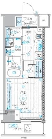 平和島駅 徒歩4分 2階の物件間取画像